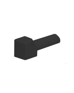 Binnenhoekstuk 6 mm - Zwart
