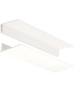 Start-eindprofiel 2-delig - Bianco