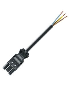 GST18I3 M/FREE 0,75MMÂ² 0,3M BLACK