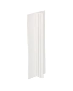 T-profiel 33 x 13 x 1,5 mm - Wit