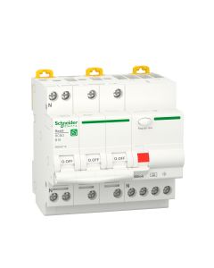 SE RESI9 RCBO 3P+N B16 300MA A 6KA