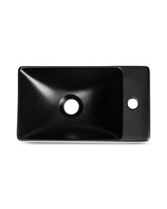 BLU FUR HANDW BASIN 38X22CM TH/R MAT BL