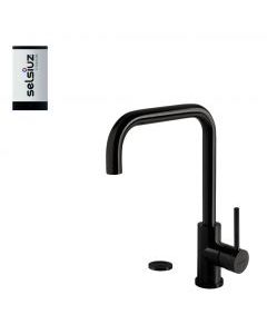 Selsiuz | Push haaks Gun Metal Titanium | Single boiler