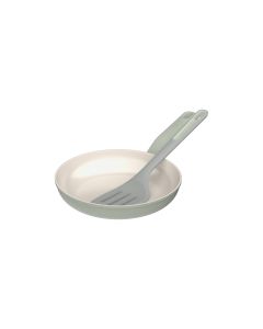 LEO RECYCLED Braadpan antikleef Balance Sage 24cm met bakspaan Balance