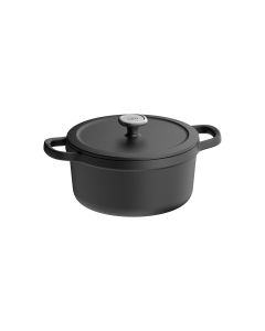 LEO Kookpot met deksel Graphite Cast iRON 26cm