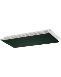 Florence buitenplafond paneel 250 × 16,5 mm - Donkergroen (Renolit folie)