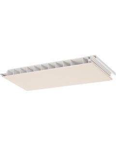 Florence buitenplafond paneel 250 × 16,5 mm - Crème (Renolit folie)