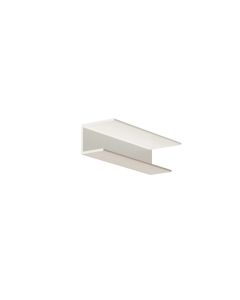 Start-eindprofiel 17 mm - Wit