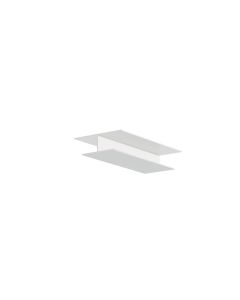Koppelprofiel 17 mm - Folie mat wit