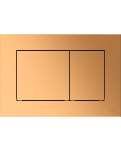 TECEnow WC-bedieningsplaat Metallic messing