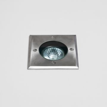 Gramos Square BGS excl. GU10 RVS geborsteld