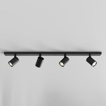 Ascoli Four Bar OBS excl. 4x GU10 mat zwart^