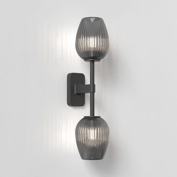 Tacoma Twin WL excl. 2x G9 mat zwart