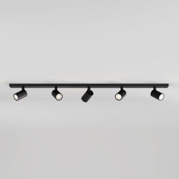 Ascoli Five Bar OBS excl. 5x GU10 mat zwart