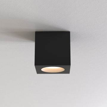 Kos Square II OBS excl. GU10 structuur zwart