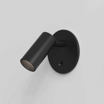 Micro Recess Switched LED IWL 2700K mat zwart