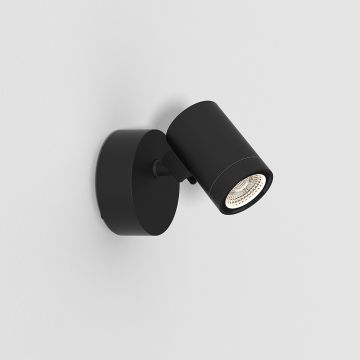 Bayville Single Spot LED 3000K AC dim struct zwart