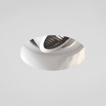 Trimless Slimline Round Adjustable FR IBS excl. GU10 mat wit