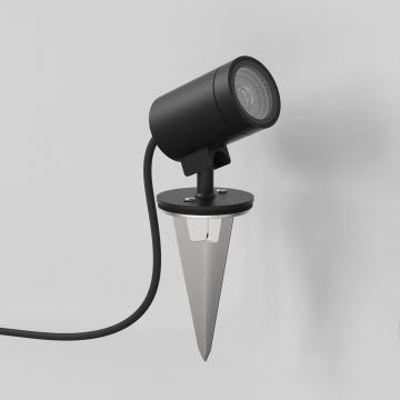 Bayville Spike Spot LED 3000K AC dim struct zwart