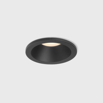 Minima Round Fixed IP65 IBS excl. GU10 mat zwart