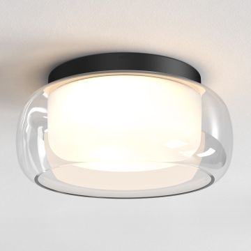 Aquina Ceiling 360 PL excl. 2x E27 mat zwart