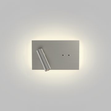 Edge Reader Mini WL 2x switch 2700K mat nikkel