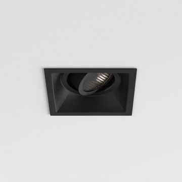 Minima Slimline Square Adjustable FR IBS excl. GU10 mat zwart