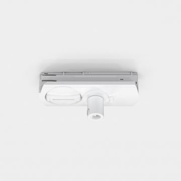1-fase rail Railverlichting Pendant Connector mat wit