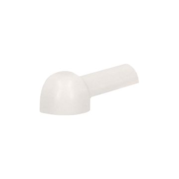 Buitenhoekstuk 6 mm - Wit