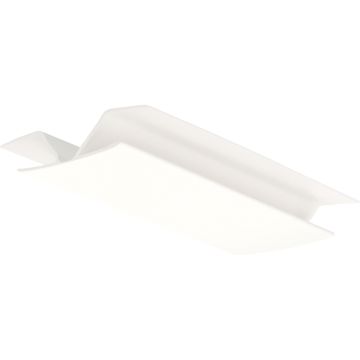 Koppel-hoekprofiel flexibel - Bianco
