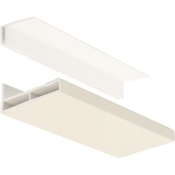 Plintprofiel 2-delig - Cremi