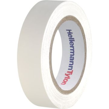 TAPE PVC 15MM /  10M WHITE