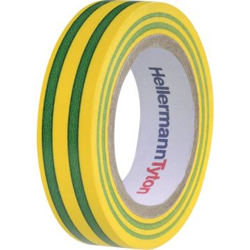 TAPE PVC 15MM /  10M GR/YE
