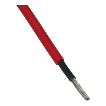 PV CABLE H1Z2Z2-K 1X6MM2 RED
