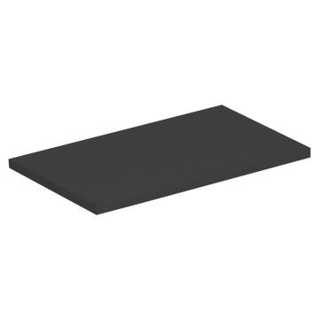 Platprofiel 25 x 3 mm - Zwart