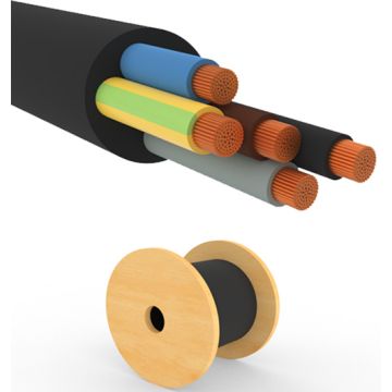 RUBBER CABLE 5G10 H07RN-F DRUM 500