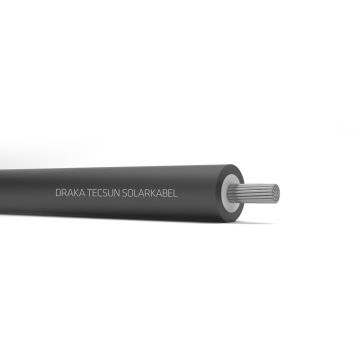 DRAKA TECSUN PV KABEL 1X6 ZWART MTR