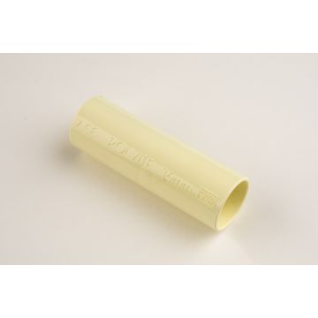 PIPE POLVITE PVC SOCK 25MM CREAM