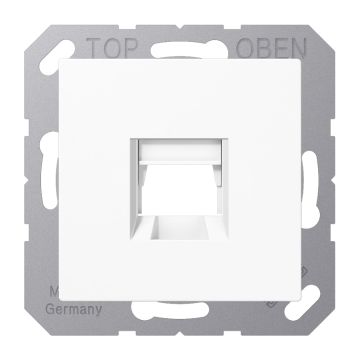 JUNG MODULAR-JACK OPB WT 9016 55X55 IP20