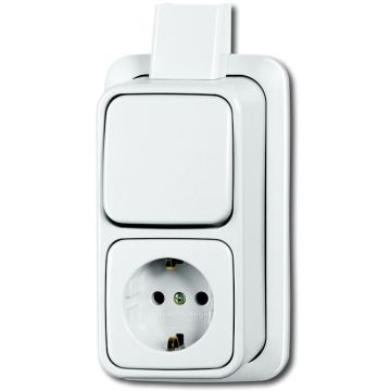 COMB.SWITCH/SOCKET OUTLET