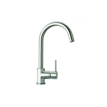 Eenhendelkeukenmengkraan Lanesto Ponza rvs-look