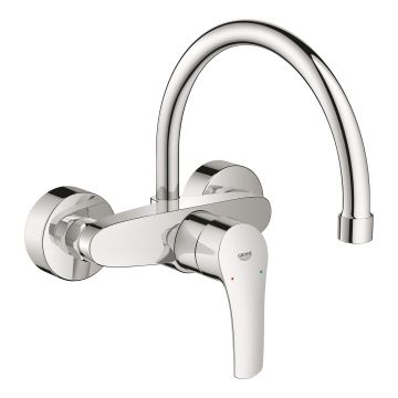 GROHE EUROSMART OHM SINK EXP C-SPOUT