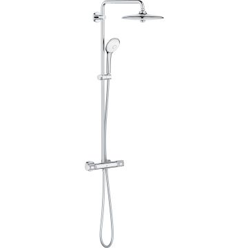 GROHE EUPHORIA 260 SHWR SYSTM CLTCH CHR