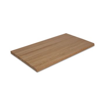 BLUE OAK TABLET 90X50X3CM EXCL CONSOLLE