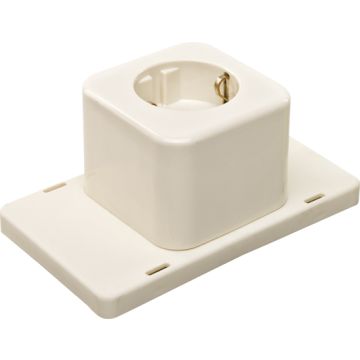 COVER 3611 WITH 1-GANG SCHUKO OUTLET