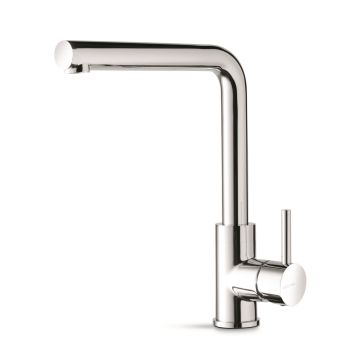 SOL KITCHEN SINK MIXER WITH L SPOUT CHR