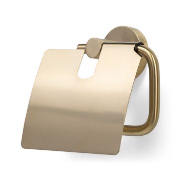 BLUE VIDA PAPER ROLL HOLDER+LID B.GOLD
