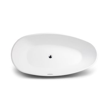 BLU OVE EGG-SHAPE BATH 180CM MAT WT