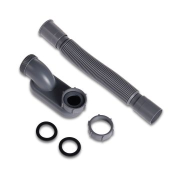 BLUE SIPHON + FLEX HOSE BLUE LABEL BAD