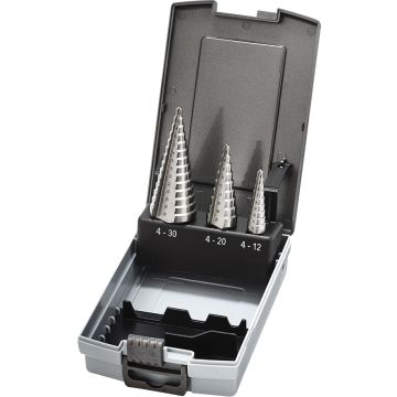 STEP DRILLS SET 4-12/4-20/4-30 9194